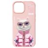 Nimmy etui iPhone 15 6.1 różowy/pink    Cool&Cute 2.0 Cat