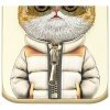 Nimmy etui iPhone 16 6.1 khaki          Cool&Cute 2.0 Cat