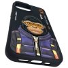 Nimmy etui iPhone 15 6.1 czarny/black   Cool&Cute 2.0 Monkey