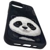 Nimmy etui iPhone 15 6.1 czarny/black   Big Eyed Pet 2.0 Panda