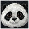 Nimmy etui iPhone 16 Pro Max 6.9        czarny/black Big Eyed Pet 2.0 Panda