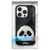 Nimmy etui iPhone 16 Pro Max 6.9        czarny/black Big Eyed Pet 2.0 Panda