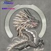 Etui Nimmy Dragon MagSafe do iPhone 16   szary