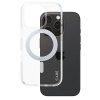 Etui CARE by PanzerGlass Feature         Kickstand Case iPhone 16 Pro 6.3 srebrny/silver MagSafe 1326