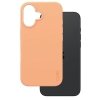 Etui CARE by PanzerGlass Fashion Case    iPhone 16 6.1 brzoskwiniowy/peachy MagSafe 1389