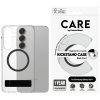 Etui CARE by PanzerGlass Feature Black   Kickstand & QI do Samsung Galaxy S25+ przezroczysty