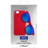 Puro Sunny Kit etui iPhone 7/8 + okulary SE 2020 / SE 2022 czerwony/red IPC747SUNNYKIT1RED