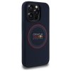 Red Bull RBHMP14L24SIILVR iPhone 14 Pro  6.1 hardcase granatowy/navy Silicone Red Ring MagSafe