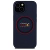 Red Bull RBHMP15S24SIILVR iPhone 15 6.1 hardcase granatowy/navy Silicone Red Ring MagSafe