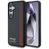 Etui Red Bull Real Carbon Fiber Powerbar MagSafe do Samsung Galaxy S25 czarny