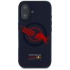Etui Red Bull HC Silicone ORBR20 Logo    Red Lining do iPhone 16 MagSafe granatowy