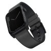 UNIQ pasek Straden Apple Watch Series    1/2/3/4/5/6/7/8/9/10/SE/SE2/Ultra/Ultra 2 42/44/45/49mm. Leather Hybrid Strap grey/szar