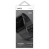 UNIQ pasek Straden Apple Watch Series    1/2/3/4/5/6/7/8/9/10/SE/SE2/Ultra/Ultra 2 42/44/45/49mm. Leather Hybrid Strap grey/szar