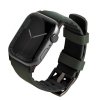 UNIQ pasek Linus Apple Watch Series 1/2/3/4/5/6/7/8/9/SE/SE2/Ultra/Ultra 2 42/44/45/49mm. Airosoft Silicone zielony/moss green