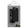 UNIQ etui Lino iPhone 14 Plus / 15 Plus 6.7 czarny/midnight black