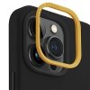 UNIQ etui Lino iPhone 14 Pro Max 6,7czarny/midnidght black