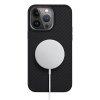 UNIQ etui Keva iPhone 15 Pro Max 6.7Magclick Charging czarny/carbon black