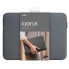 UNIQ torba Cyprus laptop Sleeve 16 onyx water-resistant neoprene