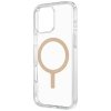 Etui UNIQ Clario do iPhone 16 Pro        Magclick Charging przezroczysty/złoty