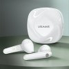 USAMS Słuchawki Bluetooth 5.0 TWS SD series bezprzewodowe biały/white BHUSD01