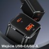 USAMS Ład. siec. 1xUSB-C+1xUSB T43 33W(only head) PD3.0 +QC3.0 Fast Charging biały/white CC144TC02 (US-CC144)