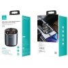 USAMS Rozgałęźnik samochodowy 2xUSB-A/1xUSB-C C28 245W szary/grey CC151TC01 (US-CC151)