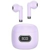 USAMS Słuchawki Bluetooth 5.3 TWS IA II series bezprzewodowe purpurowy/purple BHUIAII03 (USAMS-IAII15)