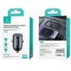 USAMS Ład. sam. 1xUSB+1xUSB-C C38 30WPD Fast Charge z wbudowanym pieścieniem stalowy/tarnish CC206CC01 (US-CC206)