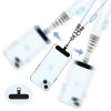 USAMS Uniwersalna smycz do telefonu 1,2mczarny/black ZB282GS01 (US-ZB282)