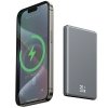 USAMS Powerbank indukcyjny 5000mAh 20WFast Charge ciemnoszary/dark grey Magsafe 10KCD22001 (US-CD220)