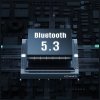USAMS Słuchawki Bluetooth 5.3 TWSRhymbo Series bezprzewodowe fioletowy/purple BHUYO04 (US-YO17)