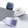 USAMS Ład. siec. CC251 30W GaN USB-CFast Charging HC Series czarny/black CC251TC01