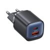 USAMS Ład. siec. CC254 30W GaNUSB-C/USB-A Fast Charging HC Series czarny/black CC254TC01