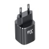 USAMS Ład. siec. CC254 30W GaNUSB-C/USB-A Fast Charging HC Series fioletowy/purple CC254TC03
