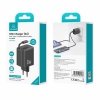 USAMS Ład. siec. 1xUSB-C ze zwijanymkablem USB-C Retractable PD+QC 30W Gan Fast Charging biały/white YC Series CC241TC02 (US-CC2