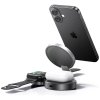 USAMS Składana ład. indukcyjna 3w1 15W   do telefonu/Apple Watch/słuchawek CD234WXC01 (US-CD234)