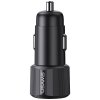 Ładowarka samochodowa USAMS YT Series    CC283 60W 1xUSB-A 1xUSB-C czarny