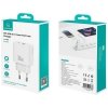 Ładowarka sieciowa USAMS CC316 T65 30W   1xUSB-C 1xUSB-A Fast Charging biały