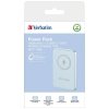Verbatim Powerbank indukcyjny `n` Go 15W10000mAh Wireless Magnetic niebieski/blue 32247