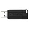 Verbatim Pendrive 128GB USB-A 2.0PinStripe czarny/black 49071