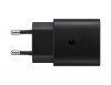 Samsung Super Szybka Oryginalna Ładowarka PD (25W) USB-C Czarna EP-TA800XBE) A70 A53 A52 A52s A90 S10 5G Note 10 M51 S20 S20+ S20 ULTRA S21 S21+ S21 ULTRA S22 S22+ S22 Ultra, S23 S23+ S23 ULTRA