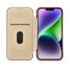 DUPLIKAT: iCarer CE Premium Leather Folio Case skórzane etui iPhone 14 z klapką magnetyczne MagSafe brązowy (WMI14220713-BN)