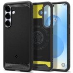 Spigen Rugged Armor Mag do Galaxy S25 – Etui MagSafe Czarny Mat