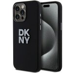DKNY DKHCP15XSMCBSK iPhone 15 Pro Max6.7 czarny/black hardcase Liquid Silicone Metal Logo