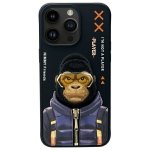 Nimmy etui iPhone 15 Pro 6.1            czarny/black Cool&Cute 2.0 Monkey