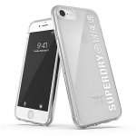SuperDry Snap iPhone 6/6s/7/8/SE 2020 /SE 2022 Clear Case biały/white 41573