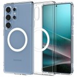 Etui Spigen Ultra Hybrid Mag MagSafe do  Samsung Galaxy S25 Ultra biały/clear white