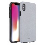 UNIQ etui Lithos iPhone Xs Max jasno-szary/ light grey