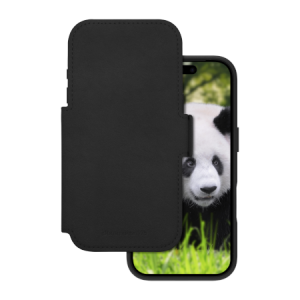 dbramante 1928 Lynge MS - skórzane etui do iPhone 17 Pro kompatybilne z MagSafe (black)