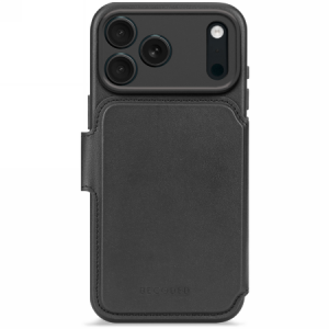 Decoded Leather Detachable Wallet - skórzana obudowa ochronna do iPhone 17 Pro Max kompatybilna z MagSafe (black)